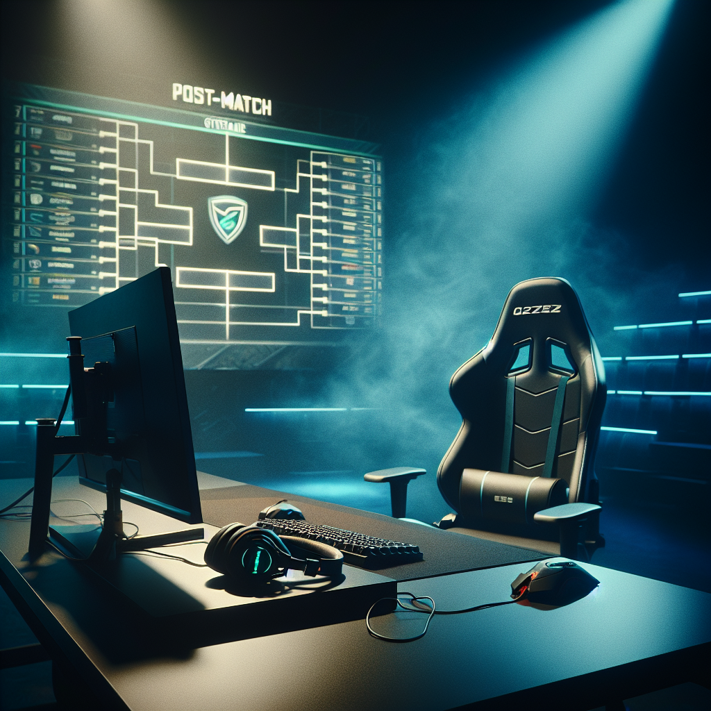 Empty esports chair and headset symbolize FalleN missing ESL Pro League playoffs
